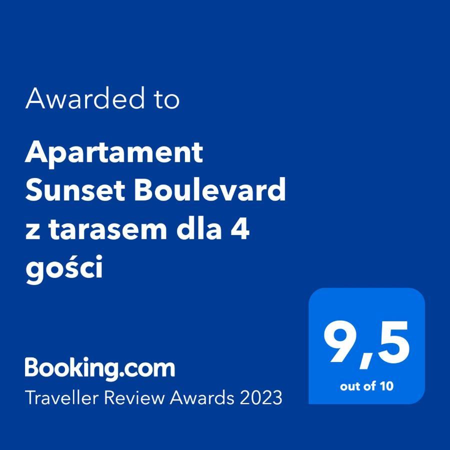 Apartament Sunset Boulevard Z Tarasem Dla 4 Gosci Gdynia Ngoại thất bức ảnh